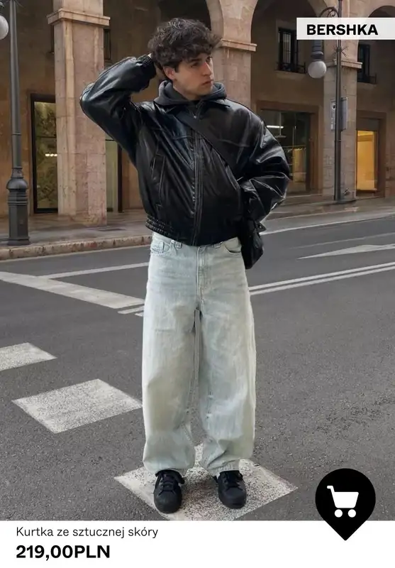 Bershka - gazetka promocyjna Męskie kurtki letnie od wtorku 17.03  - strona 3