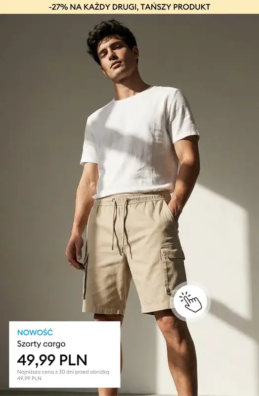 Sinsay - gazetka promocyjna -27% na KAŻDY drugi, tańszy produkt od wtorku 17.03 do środy 18.03 - strona 24