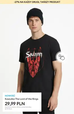 Sinsay - gazetka promocyjna -27% na KAŻDY drugi, tańszy produkt od wtorku 17.03 do środy 18.03 - strona 16