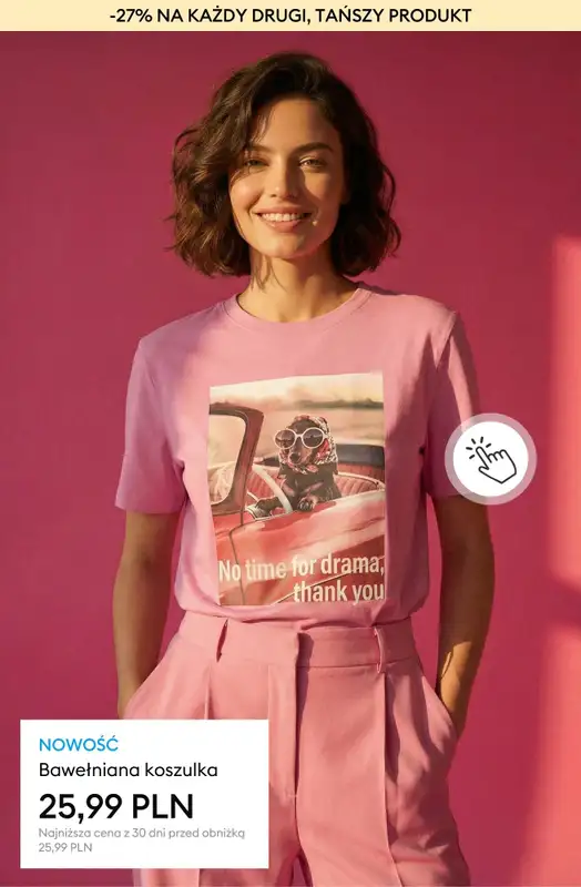 Sinsay - gazetka promocyjna -27% na KAŻDY drugi, tańszy produkt od wtorku 17.03 do środy 18.03 - strona 3