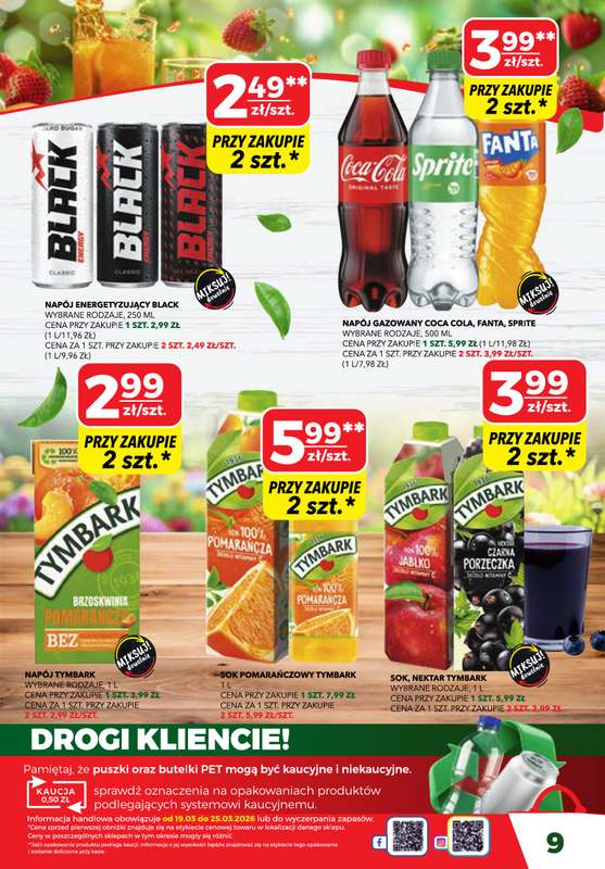 Top Market - gazetka promocyjna Gazetka od czwartku 19.03 do środy 25.03 - strona 9