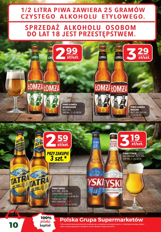 Top Market - gazetka promocyjna Gazetka od czwartku 19.03 do środy 25.03 - strona 10