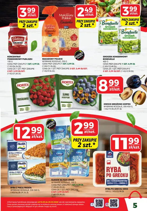 Top Market - gazetka promocyjna Gazetka od czwartku 19.03 do środy 25.03 - strona 5