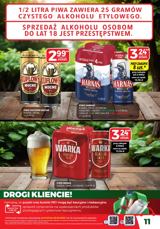 Top Market - gazetka promocyjna Gazetka od czwartku 19.03 do środy 25.03 - strona 11