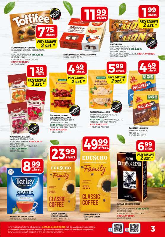 Top Market - gazetka promocyjna Gazetka od czwartku 19.03 do środy 25.03 - strona 3