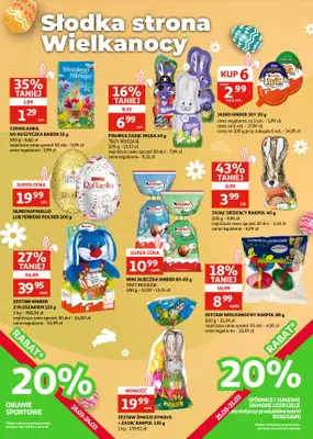 Auchan - gazetka promocyjna Gazetka Zielona Góra I Wielkanocne okazje od środy 18.03 do wtorku 31.03 - strona 16