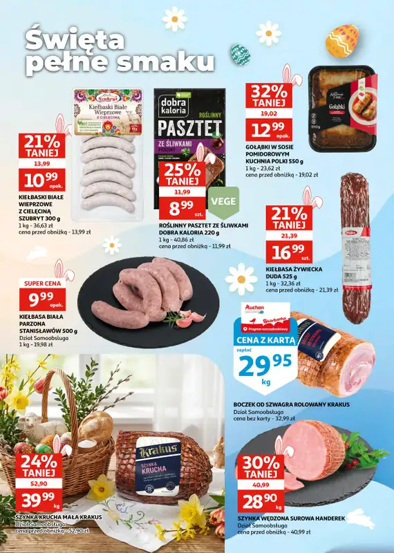 Auchan - gazetka promocyjna Gazetka Zielona Góra I Wielkanocne okazje od środy 18.03 do wtorku 31.03 - strona 11