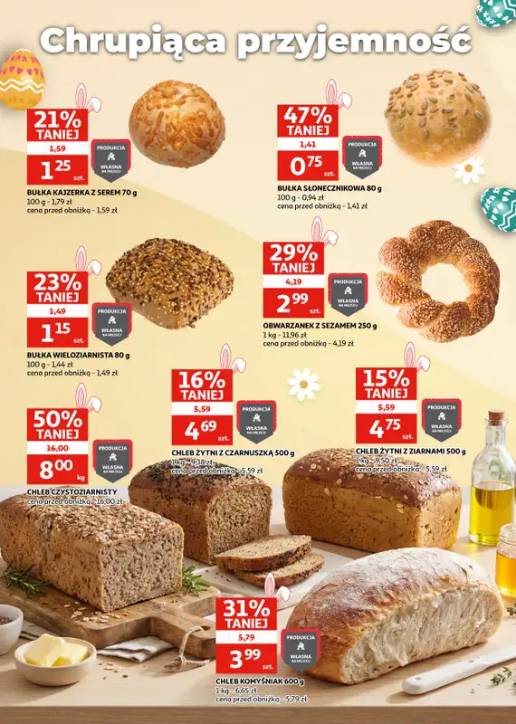 Auchan - gazetka promocyjna Gazetka Zielona Góra I Wielkanocne okazje od środy 18.03 do wtorku 31.03 - strona 8