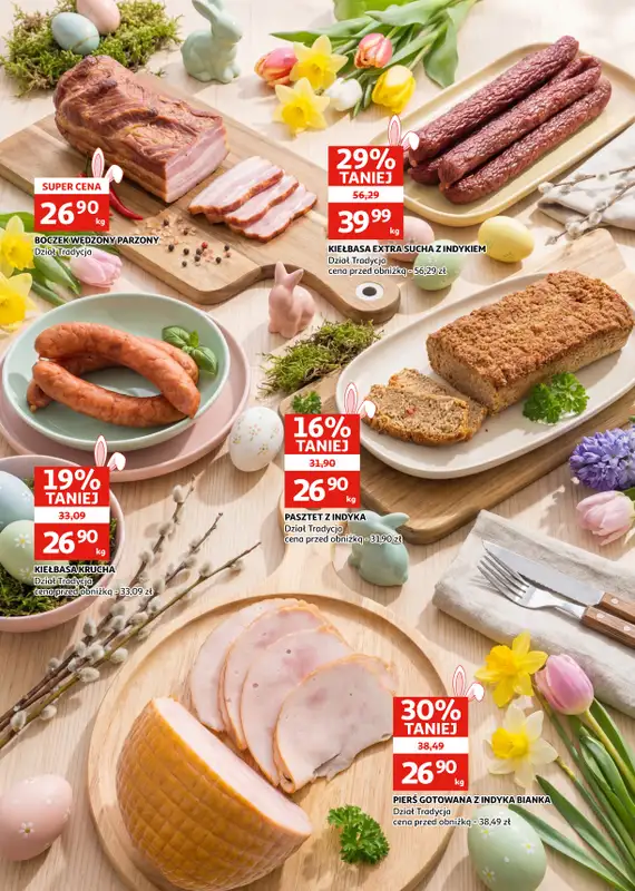 Auchan - gazetka promocyjna Gazetka Zielona Góra I Wielkanocne okazje od środy 18.03 do wtorku 31.03 - strona 3