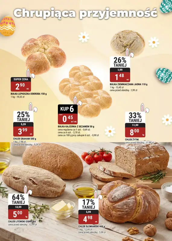 bi1 - gazetka promocyjna Gazetka Białystok I Wielkanocne okazje od środy 18.03 do wtorku 31.03 - strona 6