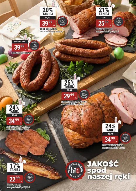 bi1 - gazetka promocyjna Gazetka Białystok I Wielkanocne okazje od środy 18.03 do wtorku 31.03 - strona 4