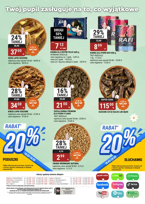 bi1 - gazetka promocyjna Gazetka Czeladź I Wielkanocne okazje od środy 18.03 do wtorku 31.03 - strona 22
