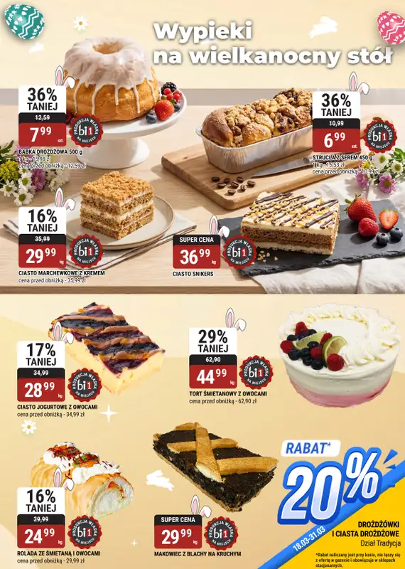 bi1 - gazetka promocyjna Gazetka Ełk I Wielkanocne okazje od środy 18.03 do wtorku 31.03 - strona 7