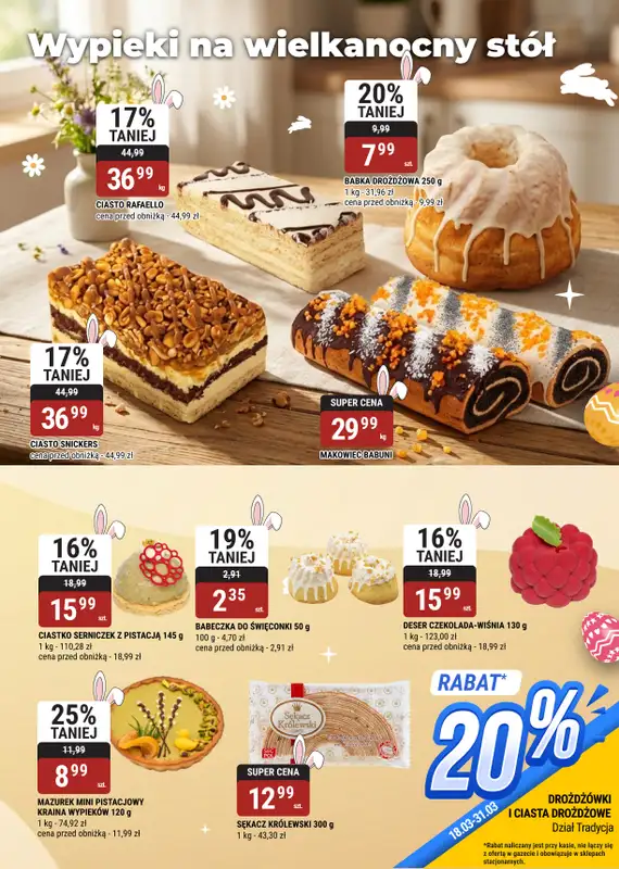 bi1 - gazetka promocyjna Gazetka Legnica I Wielkanocne okazje od środy 18.03 do wtorku 31.03 - strona 7