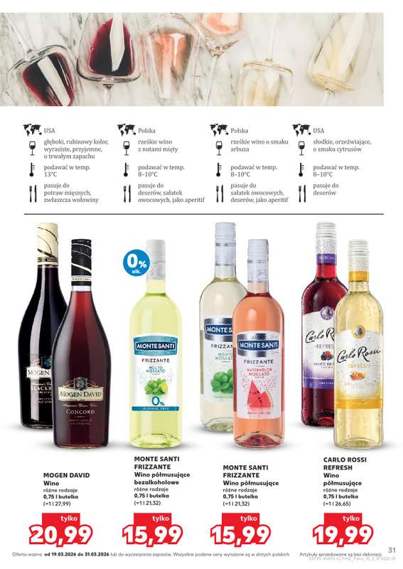 Kaufland - gazetka promocyjna Barek Kauflandu od czwartku 19.03 do wtorku 31.03 - strona 31