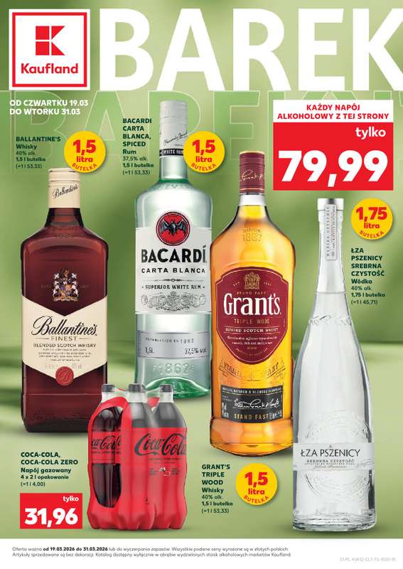 Kaufland - gazetka promocyjna Barek Kauflandu  do wtorku 31.03