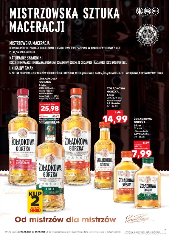 Kaufland - gazetka promocyjna Barek Kauflandu  do wtorku 31.03 - strona 7