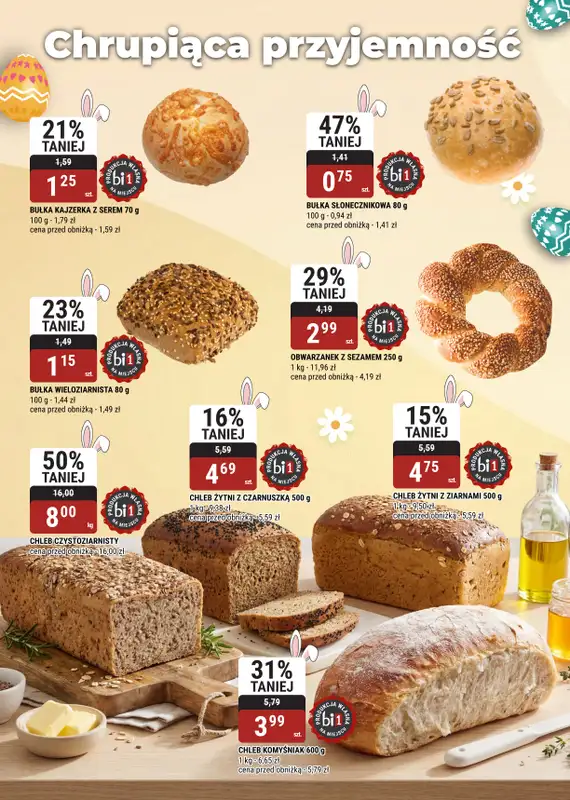bi1 - gazetka promocyjna Gazetka Rzeszów I Wielkanocne okazje od środy 18.03 do wtorku 31.03 - strona 8