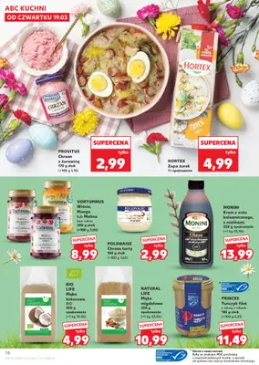 Kaufland - gazetka promocyjna Oferta Kaufland - Wielkanocne smaki od czwartku 19.03 do soboty 04.04 - strona 14