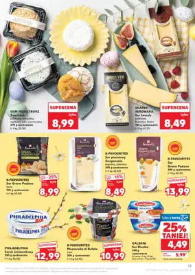 Kaufland - gazetka promocyjna Oferta Kaufland - Wielkanocne smaki od czwartku 19.03 do soboty 04.04 - strona 13
