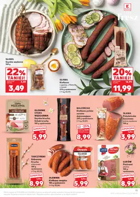 Kaufland - gazetka promocyjna Oferta Kaufland - Wielkanocne smaki od czwartku 19.03 do soboty 04.04 - strona 11