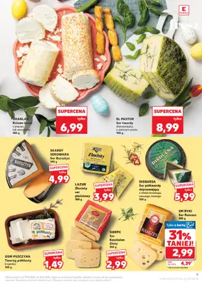 Kaufland - gazetka promocyjna Oferta Kaufland - Wielkanocne smaki od czwartku 19.03 do soboty 04.04 - strona 9