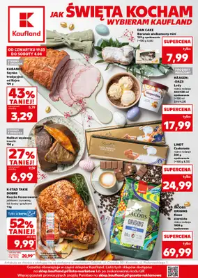 Kaufland - gazetka promocyjna Oferta Kaufland - Wielkanocne smaki od czwartku 19.03 do soboty 04.04