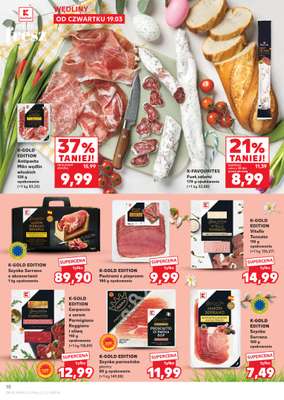 Kaufland - gazetka promocyjna Oferta Kaufland - Wielkanocne smaki od czwartku 19.03 do soboty 04.04 - strona 10