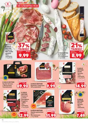 Kaufland - gazetka promocyjna Oferta Kaufland - Wielkanocne smaki od czwartku 19.03 do soboty 04.04 - strona 10