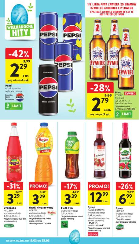 Intermarche - gazetka promocyjna Gazetka od czwartku 19.03 do środy 25.03 - strona 38