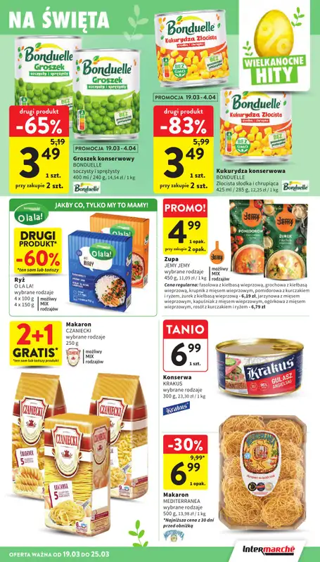 Intermarche - gazetka promocyjna Gazetka od czwartku 19.03 do środy 25.03 - strona 31