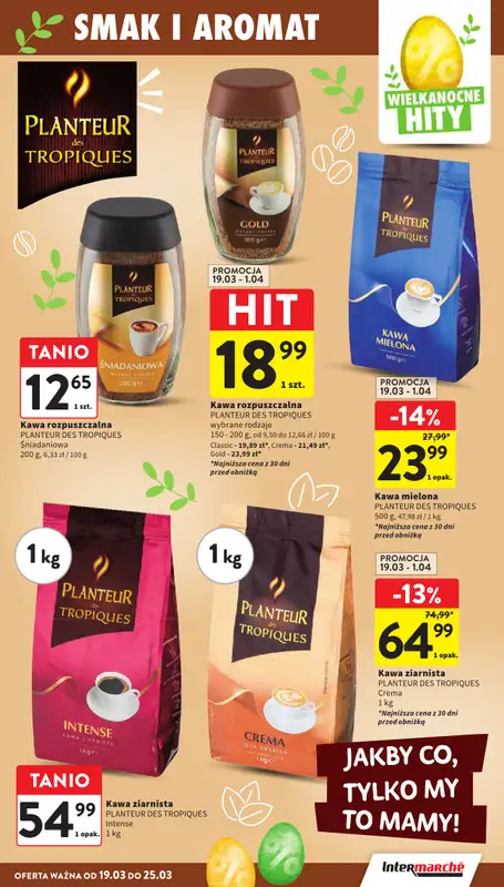 Intermarche - gazetka promocyjna Gazetka od czwartku 19.03 do środy 25.03 - strona 35