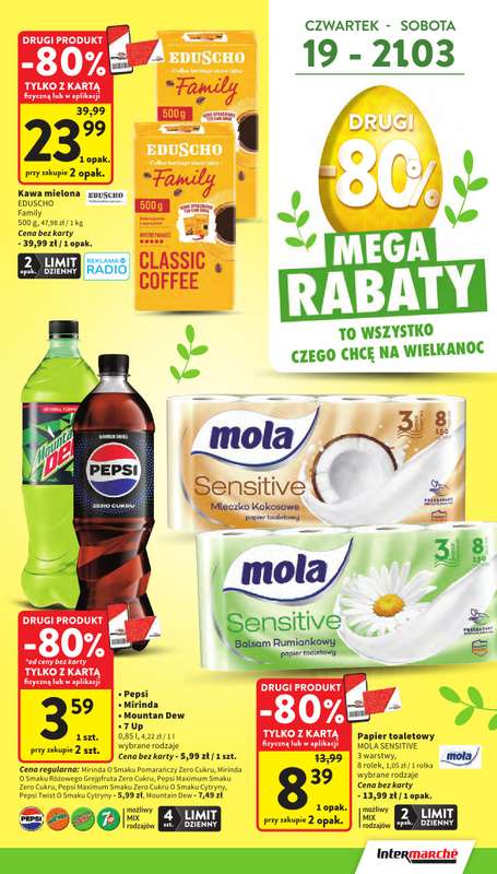 Intermarche - gazetka promocyjna Gazetka od czwartku 19.03 do środy 25.03 - strona 5