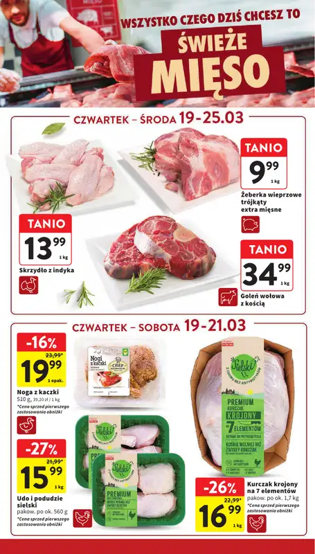 Intermarche - gazetka promocyjna Gazetka od czwartku 19.03 do środy 25.03 - strona 22