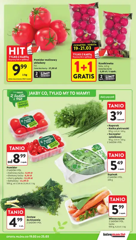 Intermarche - gazetka promocyjna Gazetka od czwartku 19.03 do środy 25.03 - strona 21