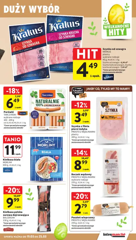 Intermarche - gazetka promocyjna Gazetka od czwartku 19.03 do środy 25.03 - strona 25