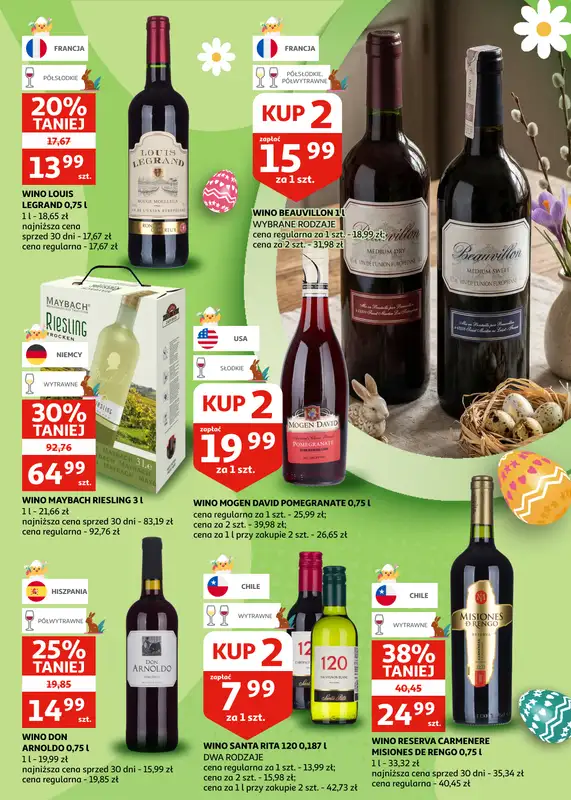 Auchan - gazetka promocyjna Gazetka Racibórz I Wspólny toast od środy 18.03 do soboty 04.04 - strona 3