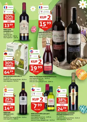 Auchan - gazetka promocyjna Gazetka Zielona Góra I Wspólny toast od środy 18.03 do soboty 04.04 - strona 3