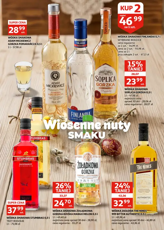 Auchan - gazetka promocyjna Gazetka Zielona Góra I Wspólny toast od środy 18.03 do soboty 04.04 - strona 9