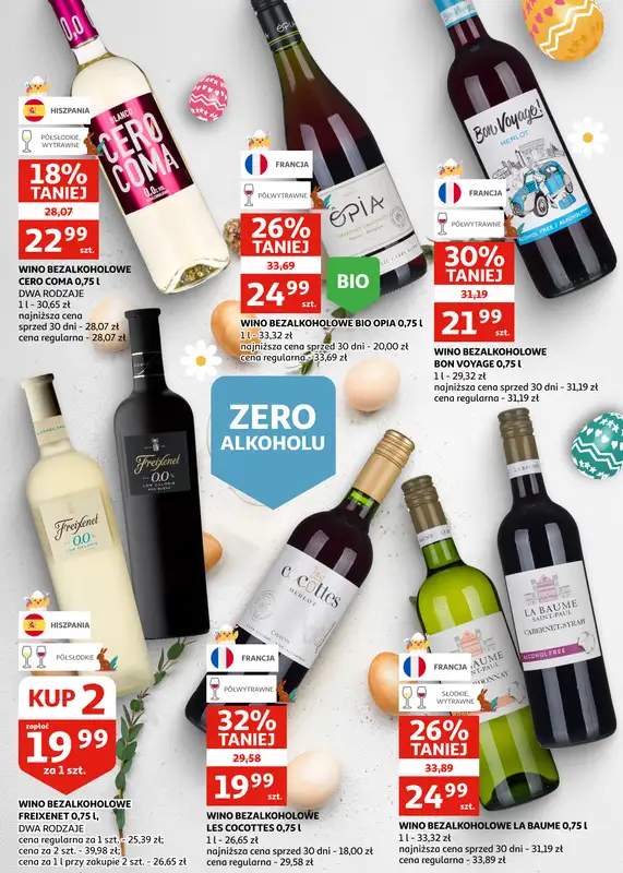 Auchan - gazetka promocyjna Gazetka Zielona Góra I Wspólny toast od środy 18.03 do soboty 04.04 - strona 7