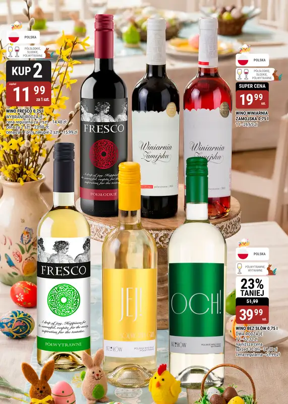 bi1 - gazetka promocyjna Gazetka Wspólny toast od środy 18.03 do soboty 04.04 - strona 2