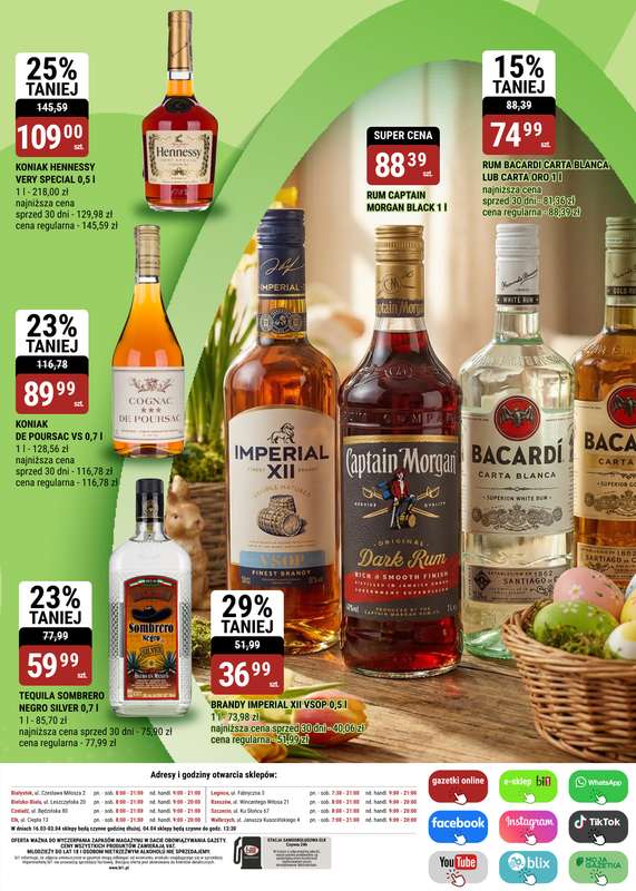 bi1 - gazetka promocyjna Gazetka Wspólny toast od środy 18.03 do soboty 04.04 - strona 13