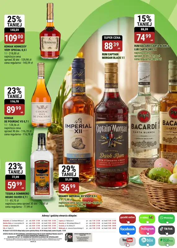 bi1 - gazetka promocyjna Gazetka Wspólny toast od środy 18.03 do soboty 04.04 - strona 13