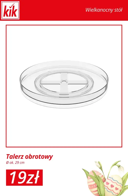 KiK - gazetka promocyjna Wielkanocny stół – wszystko w super cenach! od wtorku 17.03  - strona 13