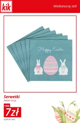KiK - gazetka promocyjna Wielkanocny stół – wszystko w super cenach! od wtorku 17.03  - strona 6