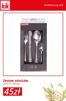 KiK - gazetka promocyjna Wielkanocny stół – wszystko w super cenach! od wtorku 17.03  - strona 15