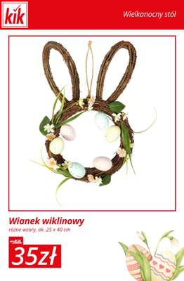 KiK - gazetka promocyjna Wielkanocny stół – wszystko w super cenach! od wtorku 17.03  - strona 8