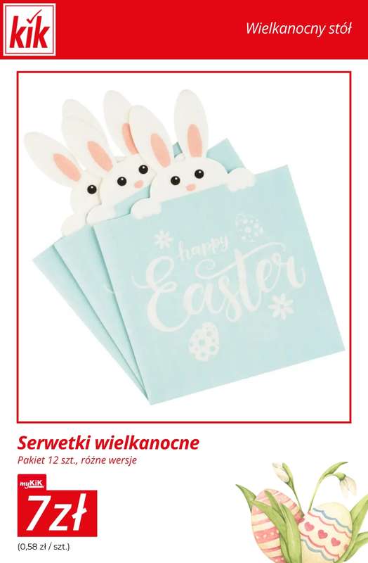 KiK - gazetka promocyjna Wielkanocny stół – wszystko w super cenach! od wtorku 17.03  - strona 10