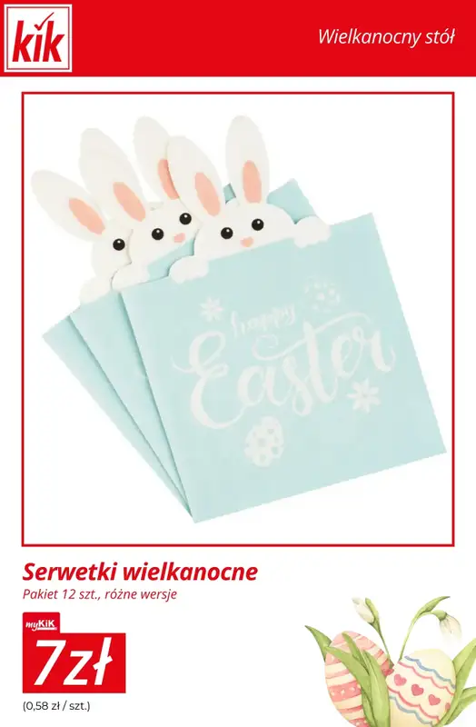 KiK - gazetka promocyjna Wielkanocny stół – wszystko w super cenach! od wtorku 17.03  - strona 10