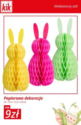 KiK - gazetka promocyjna Wielkanocny stół – wszystko w super cenach! od wtorku 17.03  - strona 14